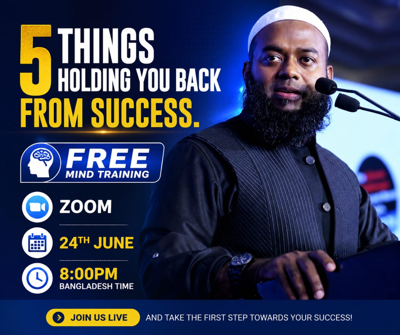 5 things holding you back from SUCCESS.
